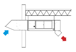 Cambridge Air Solutions S-Series Heaters - Thru Wall Installation